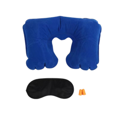 Inflatable Neck Pillow w/ Eye Mask (Deliver in 4-6 weeks)