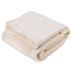 Soft Waffle Fleece Bulk Blankets 50" x 60" (250 GSM)