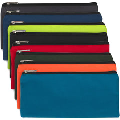 Bulk Zippered Pencil Pouch