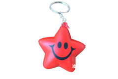 Star Stress Ball Keychain