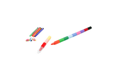 Marker and Crayon Stationery Set