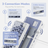 Wireless Bluetooth Mechanical Keyboard - WHOLESALE USA SUPPLY