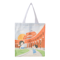 Folding Canvas Bag with Ribbon (Deliver in 4-6 weeks)