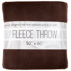 Bulk Fleece Blankets 50" x 60" - Assorted or Single Colors