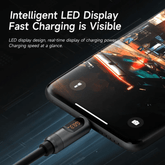 Hagibis USB C Cable with LED Display Type C to C Fast Charger - WHOLESALE USA SUPPLY