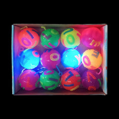 Squeaky Alphabet Return Ball Toy
