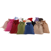 Medium Jute Drawstring Bag (Deliver in 4-6 weeks)