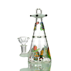 8" UFO Bong Water Pipe with 14mm Male Bowl