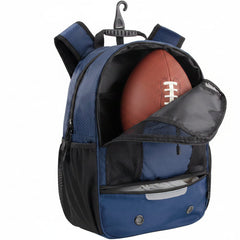 Universal Sports Backpack with Ball & Shoe Compartment - Navy