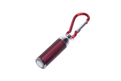 Coloured Mini Torch Light With Matching Carabiner