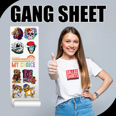 DTF Custom Gang Sheets