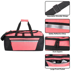 22-Inch Trailmaker Bulk Reflective Duffle Bag - 4 Girl's Colors
