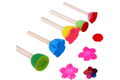 Mini Flower Sponge Brush