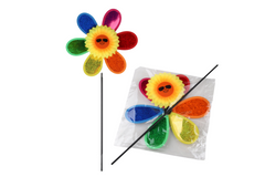 Sunflower Design Windmill Toy
