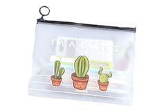 Cactus Design Zip Case