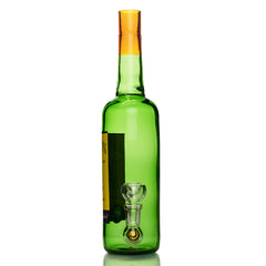12" Jamerson Liquor Bottle 420 High with 14mm Male Bowl and 14mm Male Banger