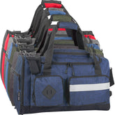 20-Inch Reflective Strip Multi-Pocket Bulk Duffle Bag