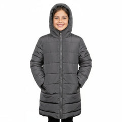 Youth Winter Hooded Puffer Coat - 3 Colors