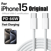 66W Fast Charger 6A USB C to Type C Cable For Apple - WHOLESALE USA SUPPLY