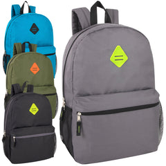 19-Inch Bulk Lash Tab Backpack w Side Mesh Pockets