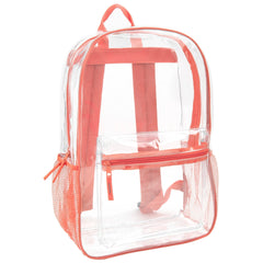 17-Inch Bulk Classic Clear Backpack - Girls Colors