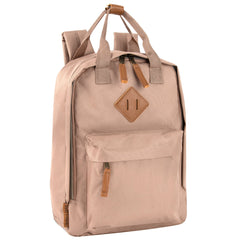 12-Inch Bulk Squared Mini Backpack with Twin Handle - 8 Colors