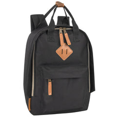 12-Inch Bulk Squared Mini Backpack with Twin Handle - 8 Colors