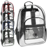 18-Inch Bulk Summit Ridge Clear Backpack