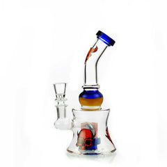 8" Devil Halloween Conical Bong with 14mm Male Bowl