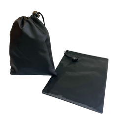 Polyester Black Drawstring Pouch (Deliver in 4-6 weeks)
