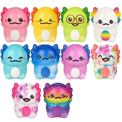 Axolotl Soft Squish Kids Toy - Assorted