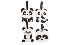 Panda Luggage Tag