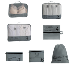 7pc Suitcase Storage Bag Set (Deliver in 4-6 weeks)