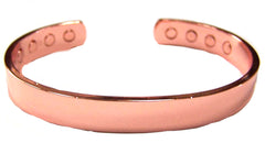 PURE COPPER SUPER EIGHT MAGNETIC 10 MM BRACELET ( sold by the piece )