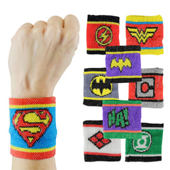DC Comics Logo Wristband Assortment (100 PACK)
