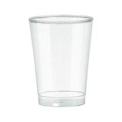 Clear Plastic Cups 10 oz (20 PACK)