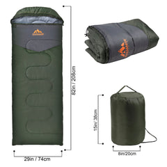Waterproof Extra Cold Weather Sleeping Bags (15?øF/ -10?øC)