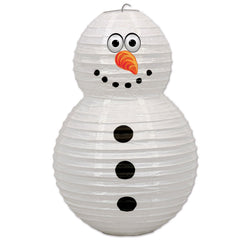 Snowman Paper Lantern 19" (EACH)