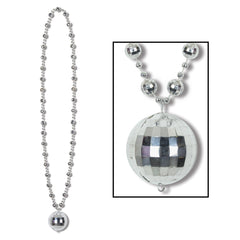 Beads - Disco Ball Necklace 36" (EACH)