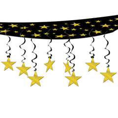 Ceiling Decor - Gold Stars (EACH)