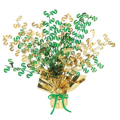 Centerpiece Gleam 'N Burst Dollar Sign 15" (EACH)