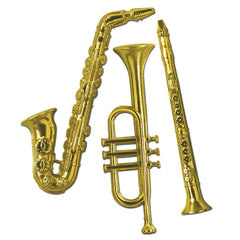 Musical Instrument Wall Decorations (3 PACK)