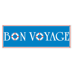 Banner - Bon Voyage 5' (EACH)
