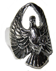 FLYING EAGLE WITH CLAWS BIKER RING (Sold by the piece)