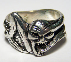 GOBLIN DEVIL LONG TONGUE BIKER RING ( sold by the piece ) ** - CLOSEOUT AS LOW AS $ 2.95 EA
