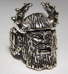 VIKING WARRIOR BIKER RING (Sold by the piece) *- CLOSEOUT AS LOW AS $ 1.00