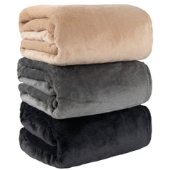 Cozy Luxe Large Bulk Throw Blankets 80" x 60"