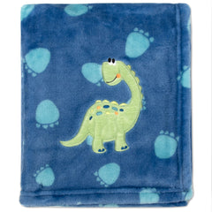 Bulk Baby Fleece Animal Themed Blankets 36" x 30" - Single Prints