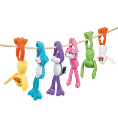 Plush Easter Long Arm Stuffed Character Assortment 10"-12" (DZ)