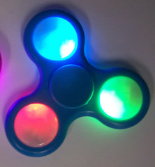 LIGHT UP CHANGE COLOR FINGER FIDGET HAND FLIP SPINNERS ( sold by the Piece or dozen ) *- CLOSEOUT NOW $1.50 EA